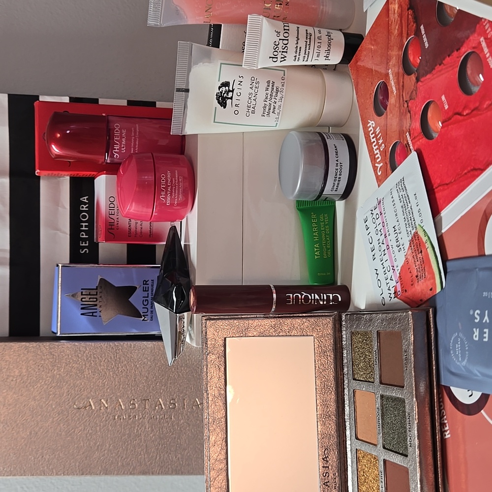 Sephora Sample + Full Size Lot: Anastasia, Shiseido, Lancôme, & more